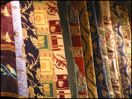 Turkish Fabrics at Grand Bazaar