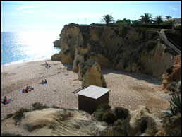 Beach and Cliff View