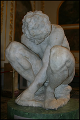 Michelangelo's Crouching Boy