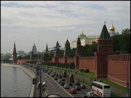 Kremlin Wall  along river